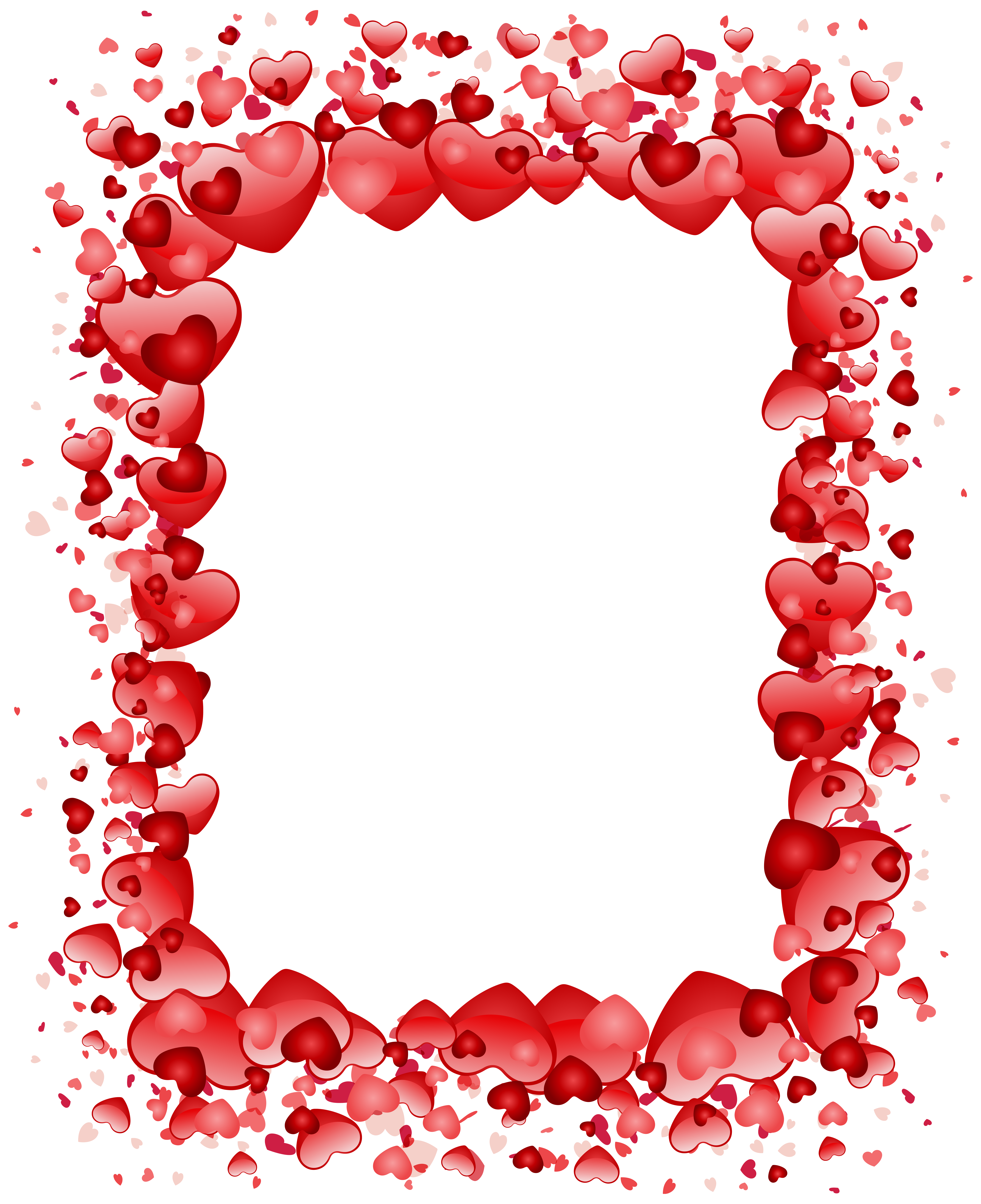 Red Heart Love PNG Image File
