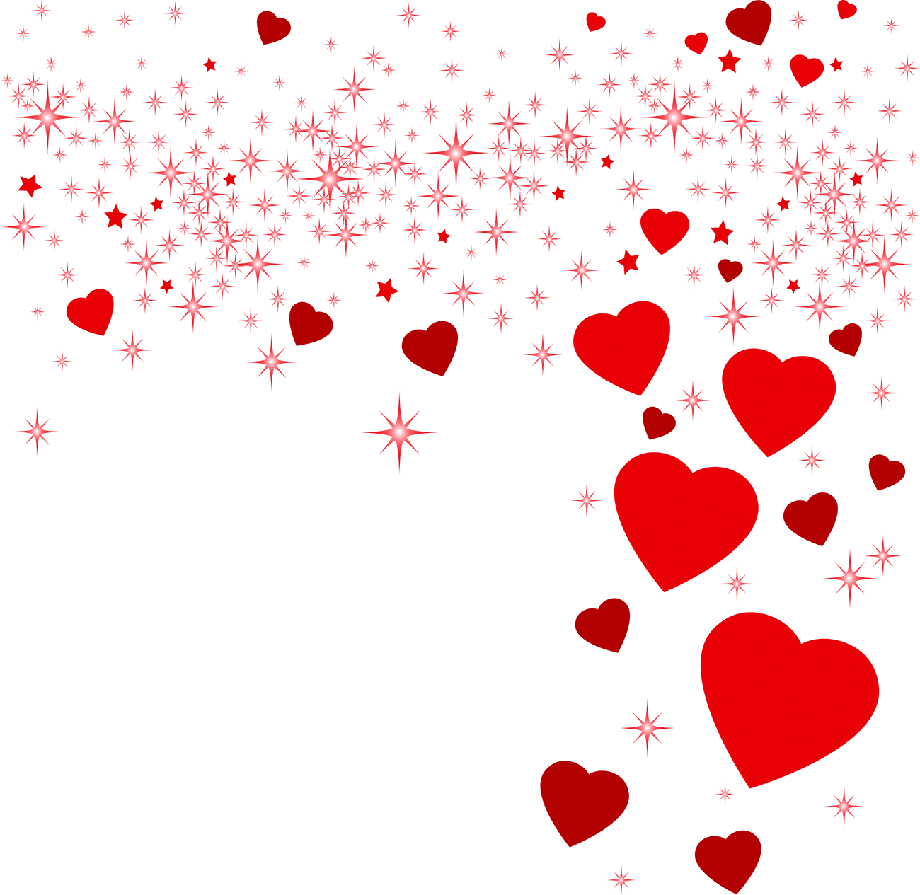 Red Heart Love PNG Images HD