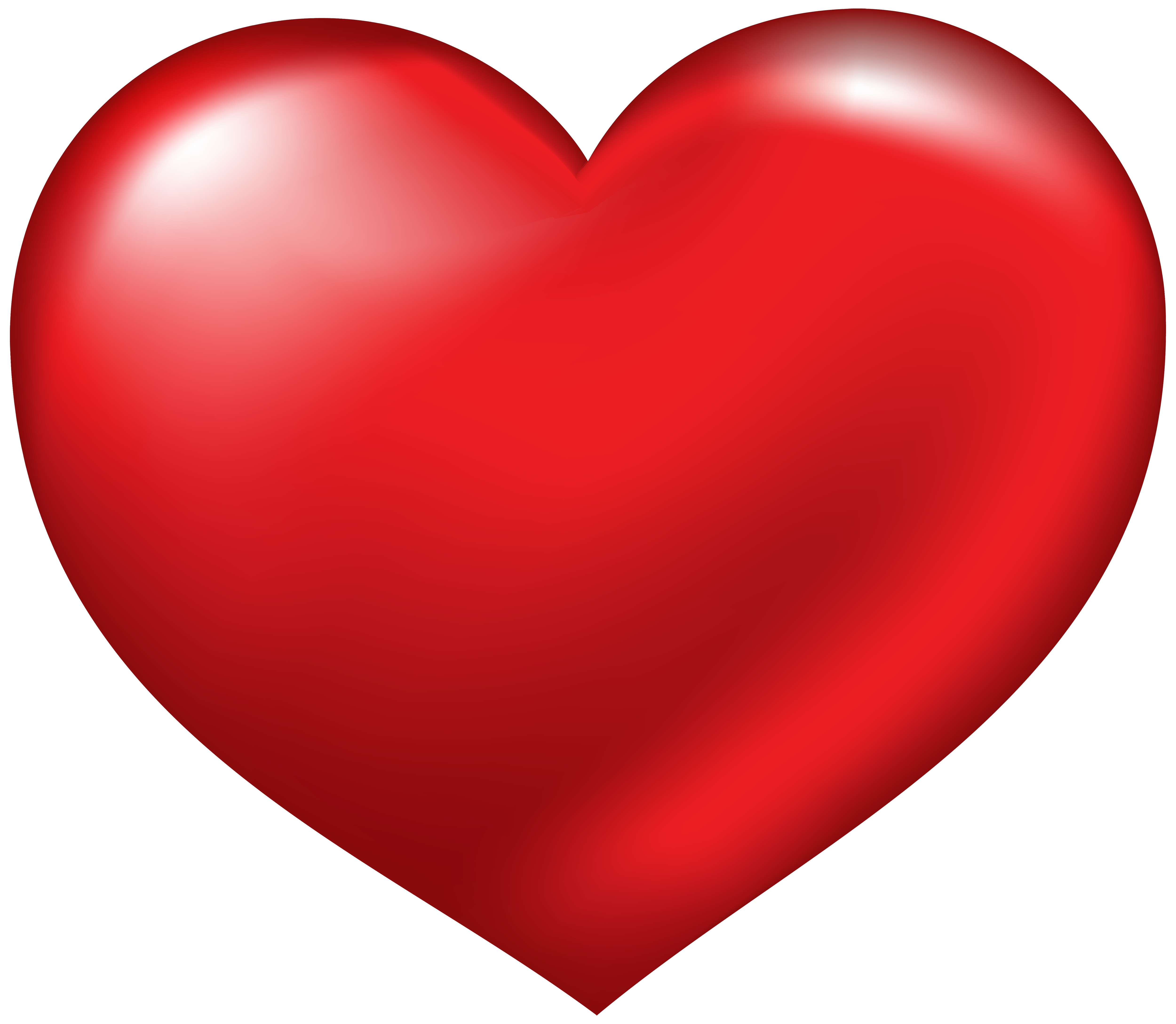 Red Heart Love PNG Photos