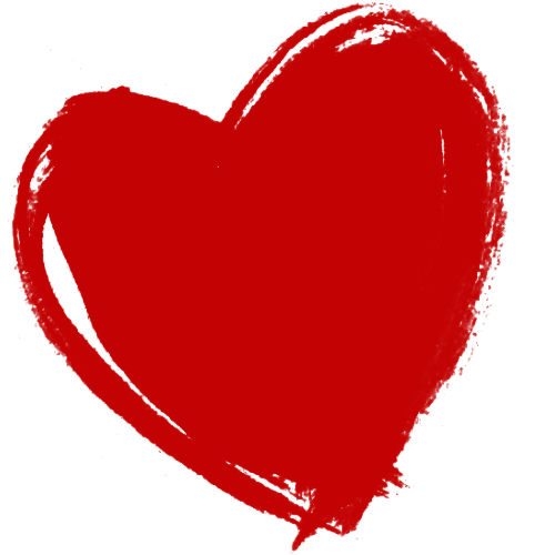 Red Heart Love PNG Picture