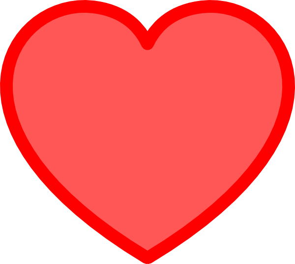 Red Heart PNG Cutout