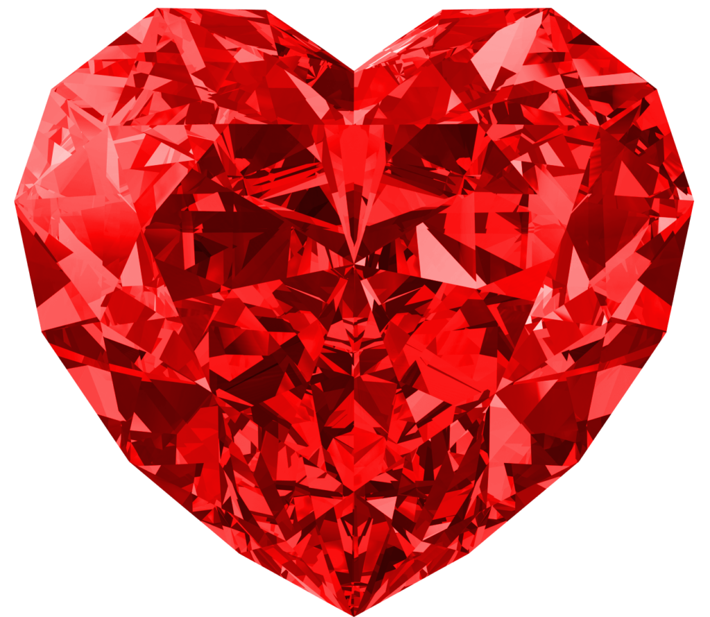 red heart small png clipart