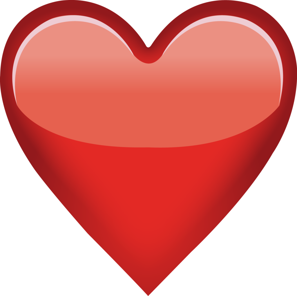 Red Heart Small PNG Cutout