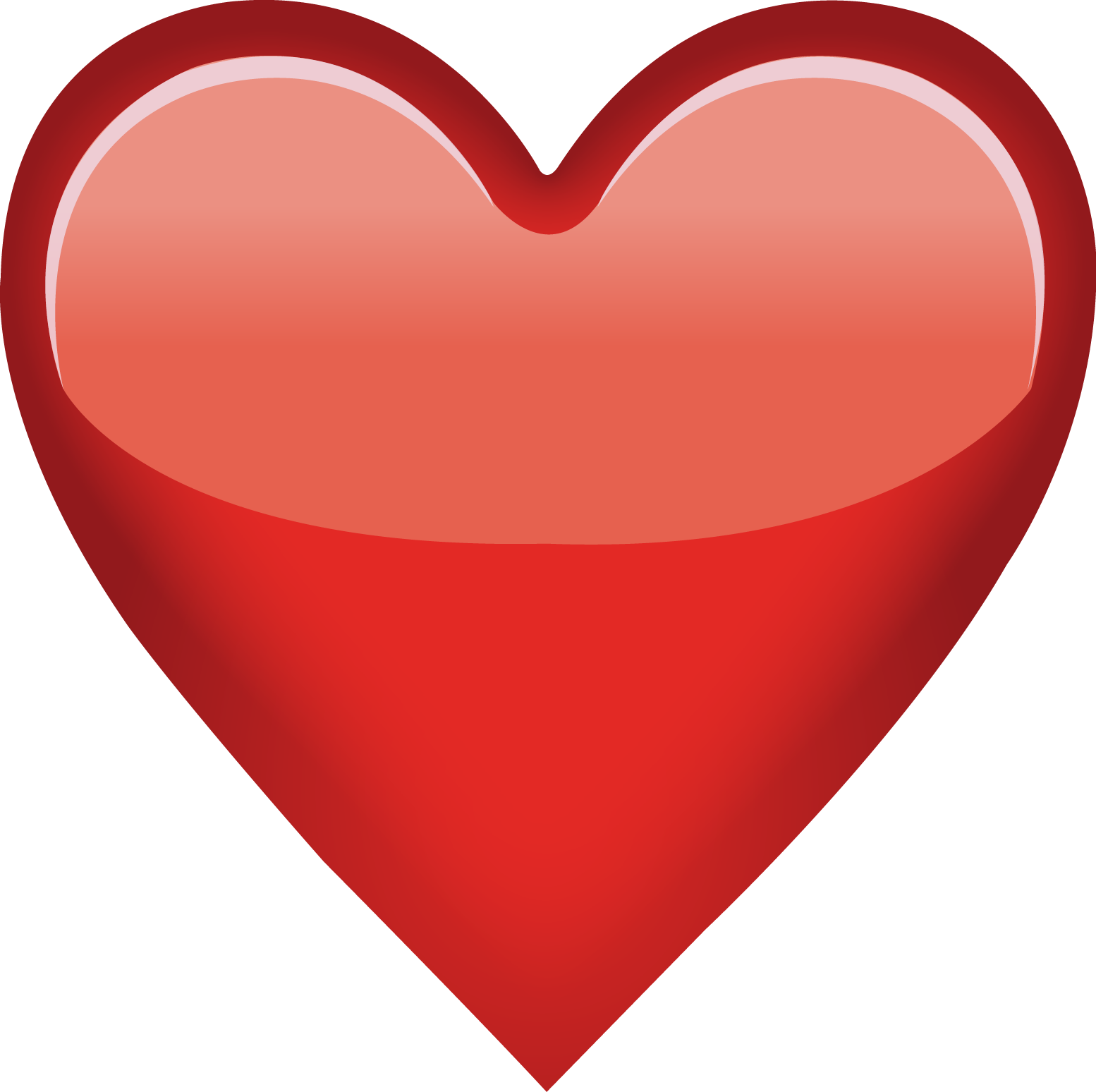 Red Heart Small PNG Cutout