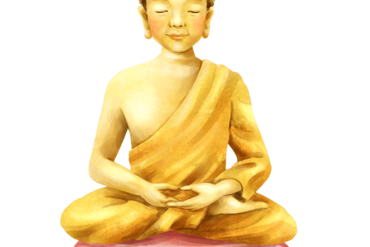gautam buddha meditation png image HD