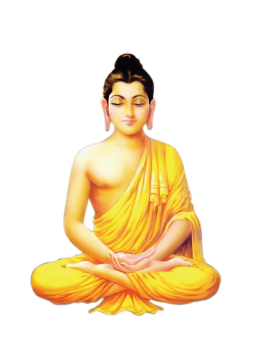gautam buddha meditation png images HD