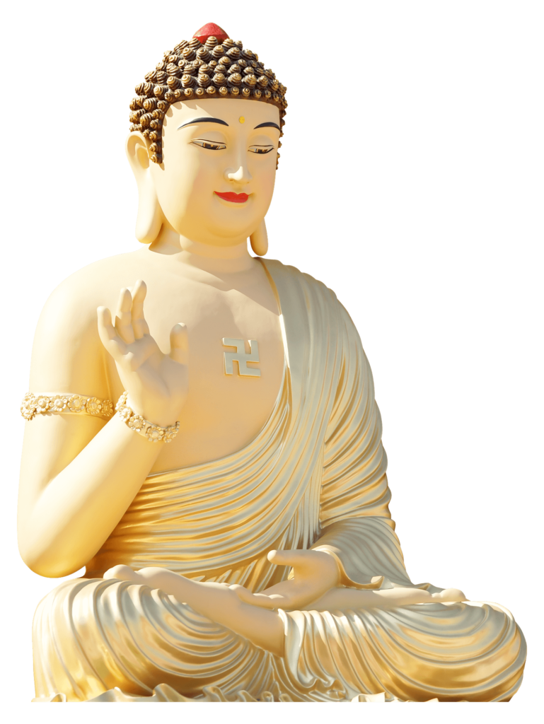 gautam buddha meditation transparent