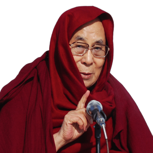 Dalai Lama Transparent