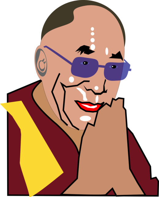 Dalai Lama Transparent Logo