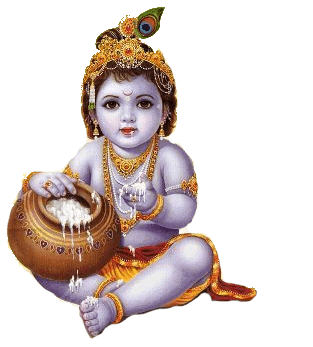 Lord Krishna Eating Butter Png