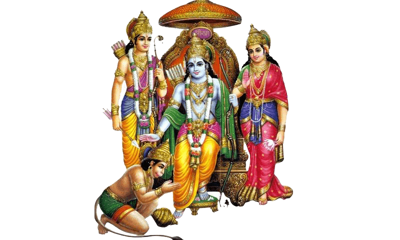 Ram Sita Hanuman ji PNG