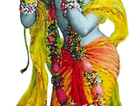 lord krishna with flute png
